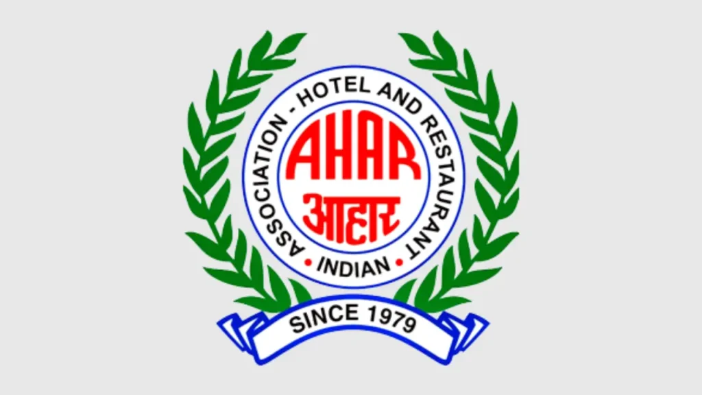 AHAR Indian Hotel and Restaurant Association logo representing Mumbai hospitality industry crisis